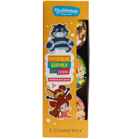 Подарочный набор шариков для ванны «Трое из Простоквашино» с магнитной карточкой (пазл) внутри 115 г