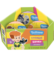 Подарочный набор шариков для ванны «Простоквашино» 160 г