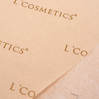 Брендированная бумага тишью с логотипом L'Cosmetics