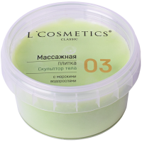 Массажная плитка «Скульптор тела» с морскими водорослями 60 гр