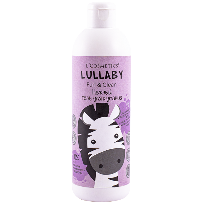 Детский, нежный гель для купания серии “LULLABY” 250 мл. Создан специально для особо бережного очищения чувствительной кожи малыша.