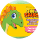 Бурлящие шарики "Dinosaurs" с игрушкой внутри 130 г - Динозаврики