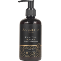 Мужской шампунь для волос, бороды и кожи головы 200 мл