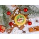 Бурлящий Donut для ванны L'Cosmetics серии Happy Winter "Манго в сливках" 160 г