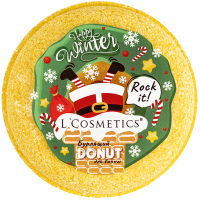 Бурлящий Donut для ванны «Happy Winter» Манго в сливках 160 г