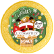 Бурлящий Donut для ванны L'Cosmetics серии Happy Winter "Манго в сливках" 160 г