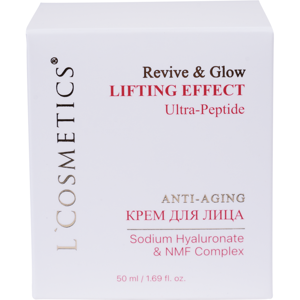 Крем для лица Revive & Glow Anti-Aging с Ultra-Peptide и лифтинг-эффектом 50 мл