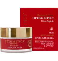Крем для лица Revive & Glow Anti-Aging SPF 30 с Ultra-Peptide и лифтинг-эффектом