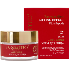 Крем для лица Revive & Glow Anti-Aging SPF 30 с Ultra-Peptide и лифтинг-эффектом