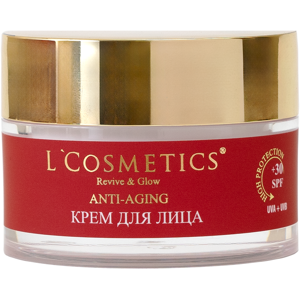 Крем для лица Revive & Glow Anti-Aging SPF 30 с Ultra-Peptide и лифтинг-эффектом 50 мл