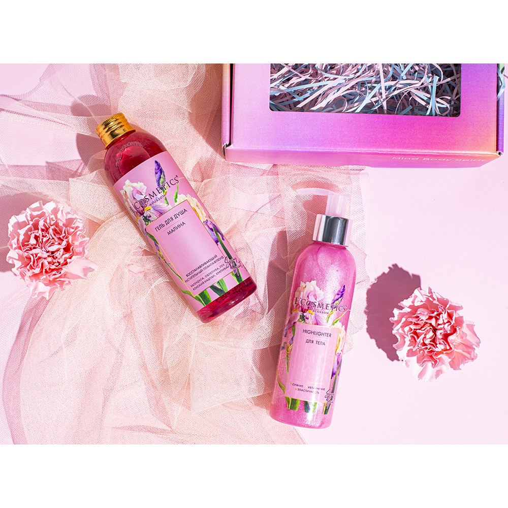 Подарочный набор «Весенний десерт для тела» серии SPRING SPIRIT! Весна как состояние души – хочется выглядеть ослепительно!