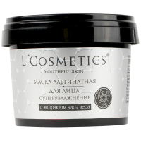 Маска альгинатная для лица «Суперувлажнение» с экстрактом алоэ вера – серия Youthful skin – 25 г 