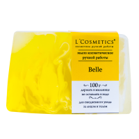 Мыло парфюмированное ручной работы Belle (по мотивам Lancome La vie Est Belle) 100 г
