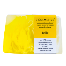 Мыло парфюмированное ручной работы Belle (по мотивам Lancome La vie Est Belle) 100 г