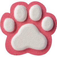 Бурлящая фигурка для ванны «LC Лапка»  140 г 