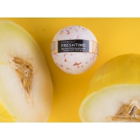 L’C Fresh Time Фруктовая бомбочка для ванны с натуральным соком дыни 170 г