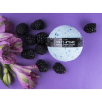 L’C Fresh Time Фруктовая бомбочка для ванны с натуральным соком ежевики 170 г